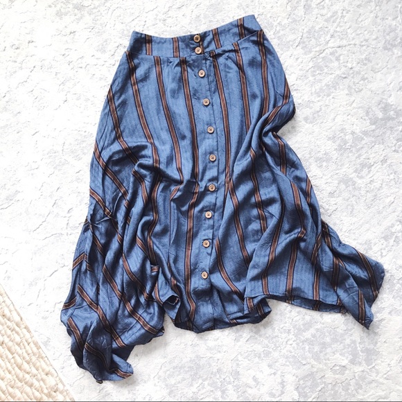 willow and root Dresses & Skirts - NWOT Willow and Root High Low Midi Skirt